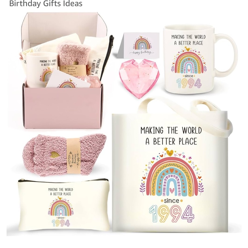 Floral Happy 30th Birthday Gift Box “Born on 1994”